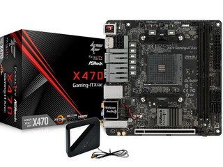 組建中高階 ITX 小鋼砲平台 ASRock 全新 X470 Fatal1ty Gaming ITX/ac 主機板