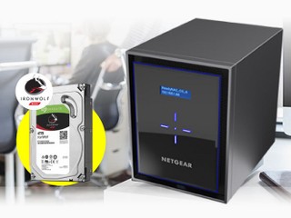 NETGEAR x Seagate 穩妥檔案備份方案 買指定系列送 Seagate Ironwolf 4TB NAS 硬碟 NETGEAR x Seagate 穩妥檔案備份方案 買指定系列送 Seagate Ironwolf 4TB NAS 硬碟