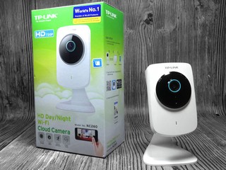 WiFi、LAN 雙網絡連接 TP-Link「NC260」無線雲端攝影機