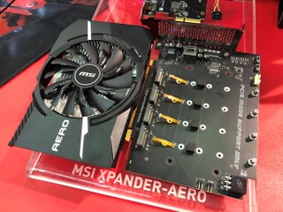 配上 Aero 散熱器為 4 組 M.2 SSD 加強散熱 MSI 即將推出 Xpander-Aero PCIe 擴充卡