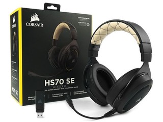 定價八佰多元．堅抵玩!! CORSAIR HS70 無線電競耳機