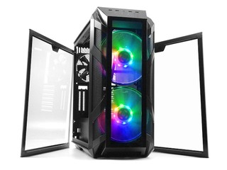 升級 ARGB、4x 鋼化玻璃 Cooler Master MasterCase H500M