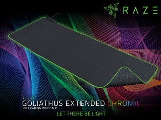 加長版滑鼠墊、兼顧速度與操控性 Razer Goliathus Extended Chroma 登陸香港