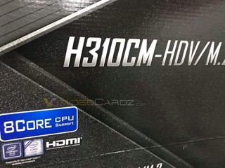 【網上流傳】ASRock H310 主機板 竟然支援 Intel 新一代 8 核心 CPU?!