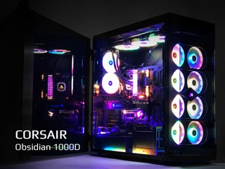 Super-Tower 巨無霸!! CORSAIR Obsidian 1000D 旗艦級機箱