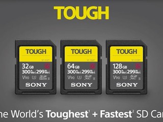 迄今為止最堅固、最快的 SD 記憶卡 Sony 發佈 Tough 系列 SF-G UHS-II SD 卡 