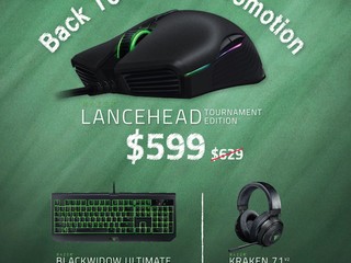 【Razer Back To School Promotion】 鍵盤、滑鼠、耳機🎒開學優惠價🎒發售