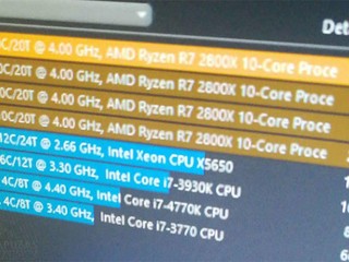 10 核心/20 線程、時脈 4GHz AMD 拿出 2800X 對抗 Intel i9-9900K?!