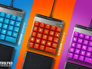 Aimpad 增強遊戲平滑性  65 美元起眾籌 Cooler Master ControlPad 單手機械鍵盤