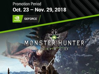 【買卡送GAME】購買ASUS指定 NV 繪圖卡 即送「Monster Hunter : World 魔物獵人 世界」