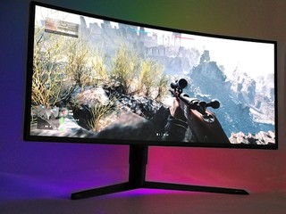 21 : 9 曲面、G-Sync 同步 LG 34GK950G 34吋 UWQHD 電競顯示器 21 : 9 曲面、G-Sync 同步 LG 34GK950G 34吋 UWQHD 電競顯示器