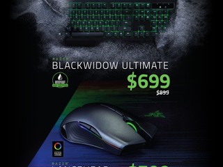 🐍【Razer 拆利是大優惠】📣 兩款電競鍵盤、滑鼠優惠價發售