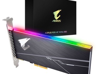 【Phison E12 控制器、最高 3.48GB/s 讀取!!】 GIGABYTE 正式推出 AORUS RGB PCIe SSD