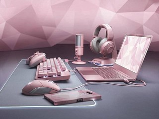 【唔止黑、白、青 而家仲有粉紅色俾你揀】 Razer Quartz 粉色系列八款新品登場