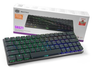 60% 配置、MX LP 鍵軸 Cooler Master SK621 無線機械鍵盤