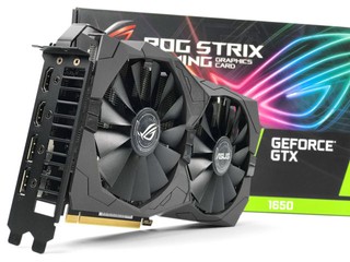加入 DirectCU II 散熱技術 ASUS ROG Strix GeForce GTX 1650 繪圖卡