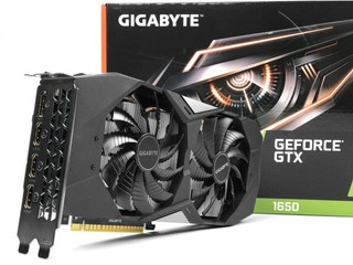 入門級 TU117-300 核心 GIGABYTE GeForce GTX 1650 Gaming OC
