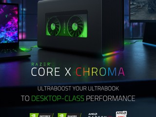 【多平台兼容、筆記本戰力迅速提升!!】 Razer Core X Chroma 外置顯示盒登陸香港