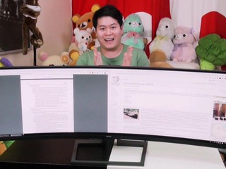 【林仔開箱】32 : 9 曲面、5K HDR 顯示 Philips Brilliance 499P9H1 49吋 專業顯示器