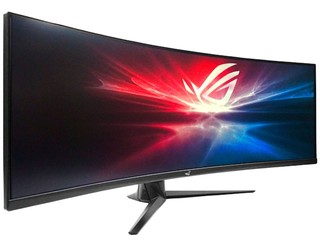 32 : 9 4K、 144Hz HDR ASUS ROG Strix XG49VQ 電競顯示器 32 : 9 4K、 144Hz HDR ASUS ROG Strix XG49VQ 電競顯示器