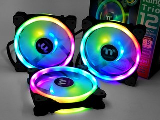 獨立三環 ARGB 燈效 !! Thermaltake Riing Trio 12 RGB 風扇 獨立三環 ARGB 燈效 !! Thermaltake Riing Trio 12 RGB 風扇