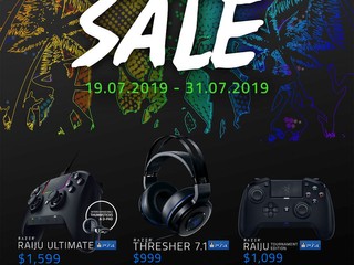 📢【RAZER 7 月 SUMMER SALE】🌞 7 大 RAZER 週邊配備夏日優惠價發售