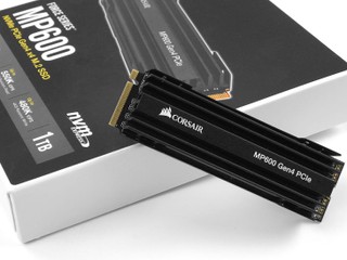極速 5GB/s、支援 PCIe Gen 4 CORSAIR Force MP600 NVMe M.2 SSD