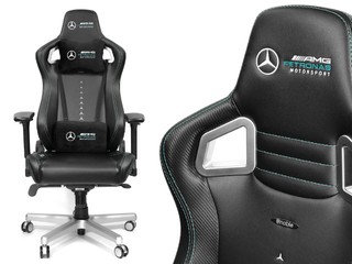 與 Mercedes-Benz 聯手設計 noblechairs EPIC Mercedes-AMG 電競椅 與 Mercedes-Benz 聯手設計 noblechairs EPIC Mercedes-AMG 電競椅