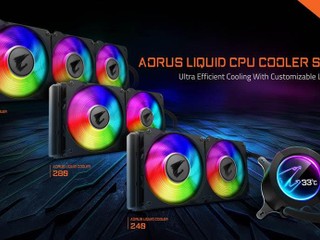【60mm LCD 顯示屏吸睛度爆燈!!】 AORUS Liquid Cooler 一體式水冷上市 【60mm LCD 顯示屏吸睛度爆燈!!】 AORUS Liquid Cooler 一體式水冷上市