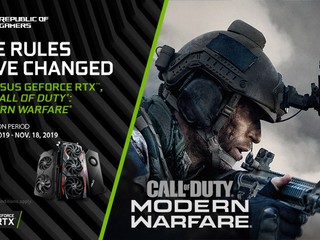 【ROG 指定 RTX 系列繪圖卡限定!!】 送熱門遊戲《Call of Duty: Modern Warfare》