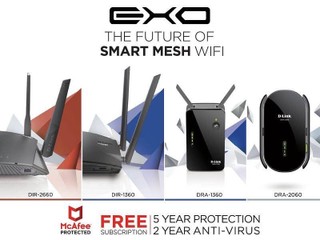 無縫、嶄新、經得起考驗的家庭網路!! D-Link EXO Wi-Fi Mesh 系列產品 無縫、嶄新、經得起考驗的家庭網路!! D-Link EXO Wi-Fi Mesh 系列產品