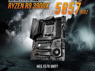 5,857MHz !! HKEPC 紀錄被打爆了 MSI MEG X570 UNIFY 主機板登場 !! 5,857MHz !! HKEPC 紀錄被打爆了 MSI MEG X570 UNIFY 主機板登場 !!