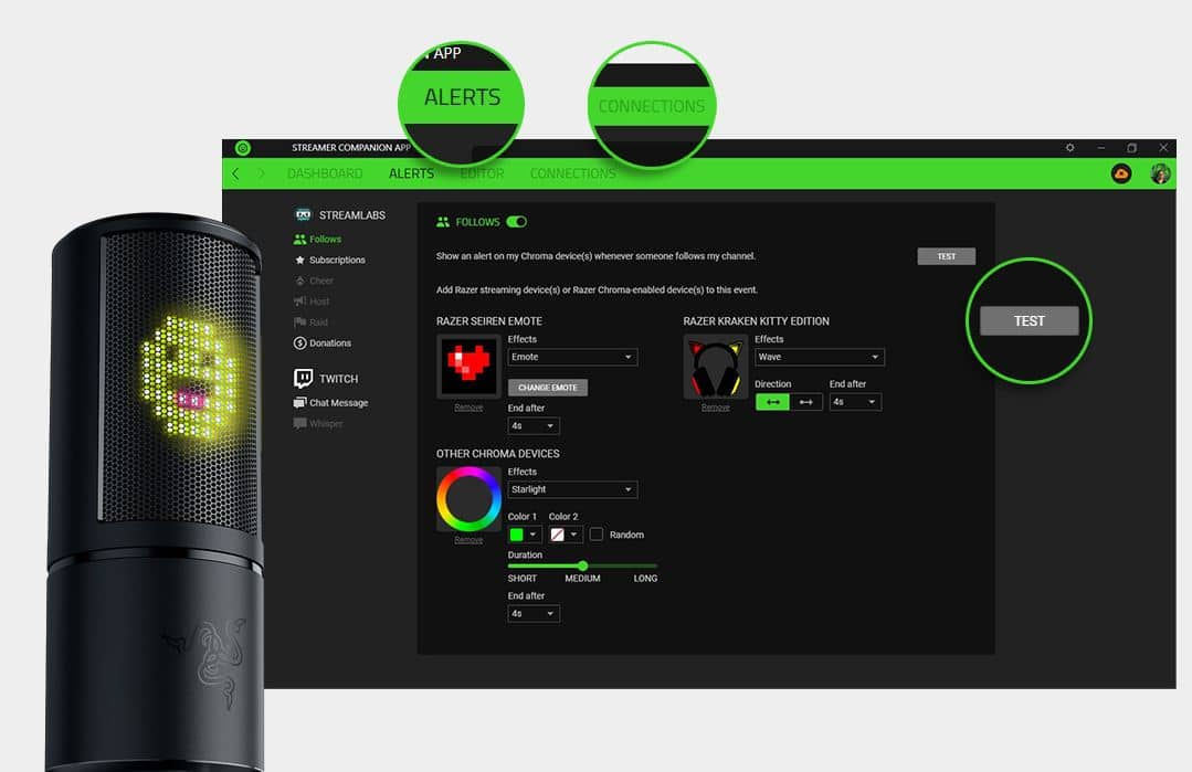 Razer Seiren Emote