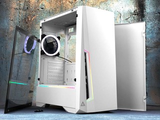 白色主題、 ARGB 燈效 ANTEC DP501 White Mid-Tower 白色限定版 白色主題、 ARGB 燈效 ANTEC DP501 White Mid-Tower 白色限定版