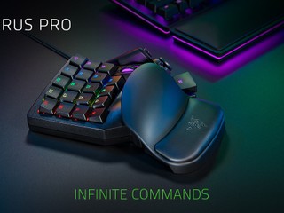 【類比式光學按鍵軸、32 個可編程按鍵!!】 RAZER 全新 Tartarus Pro 單手遊戲鍵盤