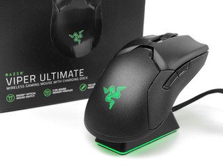 光軸 + HyperSpeed 無線技術 RAZER Viper Ultimate 無線電競滑鼠 光軸 + HyperSpeed 無線技術 RAZER Viper Ultimate 無線電競滑鼠
