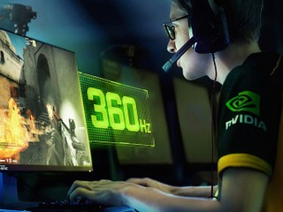【比傳統 Mon 快 6 倍!!】每 2.8ms 顯示一次 NVIDIA 發佈 360Hz G-SYNC 電競顯示器 【比傳統 Mon 快 6 倍!!】每 2.8ms 顯示一次 NVIDIA 發佈 360Hz G-SYNC 電競顯示器