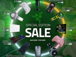 💚【Razer 2020 新一年大優惠】💚 限時特價低至 7 折、最高送您 $500 禮品 💚【Razer 2020 新一年大優惠】💚 限時特價低至 7 折、最高送您 $500 禮品
