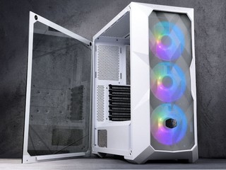 鑽切網面、ARGB 白色限定 Cooler Master MasterBox TD500 MESH White 鑽切網面、ARGB 白色限定 Cooler Master MasterBox TD500 MESH White