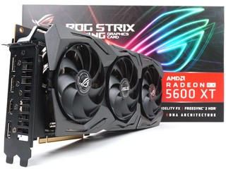 極致散熱、11 + 3 相供電 ASUS ROG Strix RX 5600 XT O6G Gaming 極致散熱、11 + 3 相供電 ASUS ROG Strix RX 5600 XT O6G Gaming