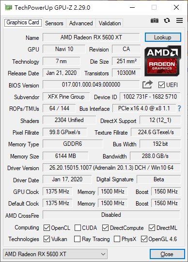 RX5600 XT THICC ULTRA