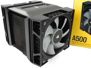 250W TDP、Direct Touch 技術 CORSAIR A500 雙風扇 CPU 散熱器 250W TDP、Direct Touch 技術 CORSAIR A500 雙風扇 CPU 散熱器