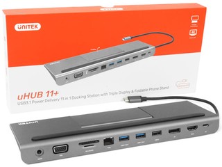 Notebook 的最佳拍擋 UNITEK uHub 11+ USB-C 擴充器
