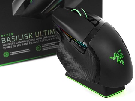 20,000 DPI + 光學按鍵微動RAZER Basilisk Ultimate 無線電競滑鼠