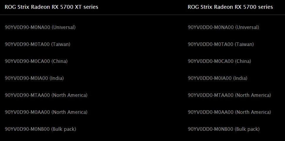 RX 5700
