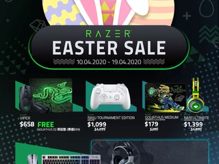  「Altech x Razer」4 月快閃優惠 多款 Razer 鍵盤、滑鼠、耳機超值價發售