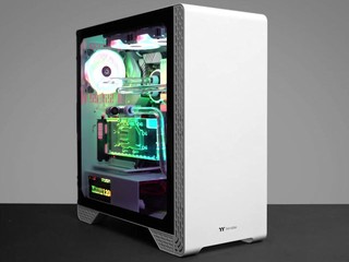 HK$539 抵玩「丁丁」新箱 Thermaltake S300 TG Mid-Tower 雪白版