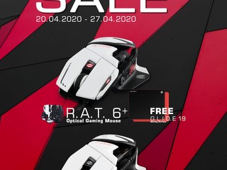 【Altech x MadCatz Epic Combo Sale】 買 R.A.T. 6+/4+ 電競滑鼠送 G.L.I.D.E. 滑鼠墊