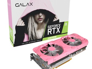 【粉紅色ＯＯ，可遇不可求!?】 GALAX 推出 RTX 2070/2080 Super EX 粉色版