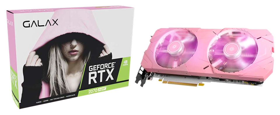 RTX 2080 2070 Super EX Pink